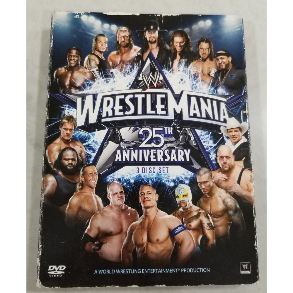 WrestleMania 25th Anniversary dvd set